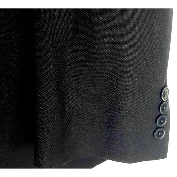Collection Michael Strahan Stretch Wool Slim Fit Suit Jacket nwot Black 48R $260 - Picture 5 of 5